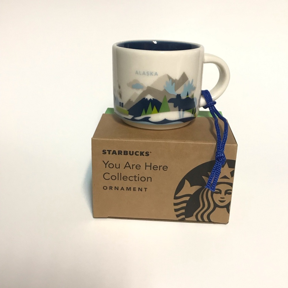 Starbucks ALASKA You Are Here Mini Mug